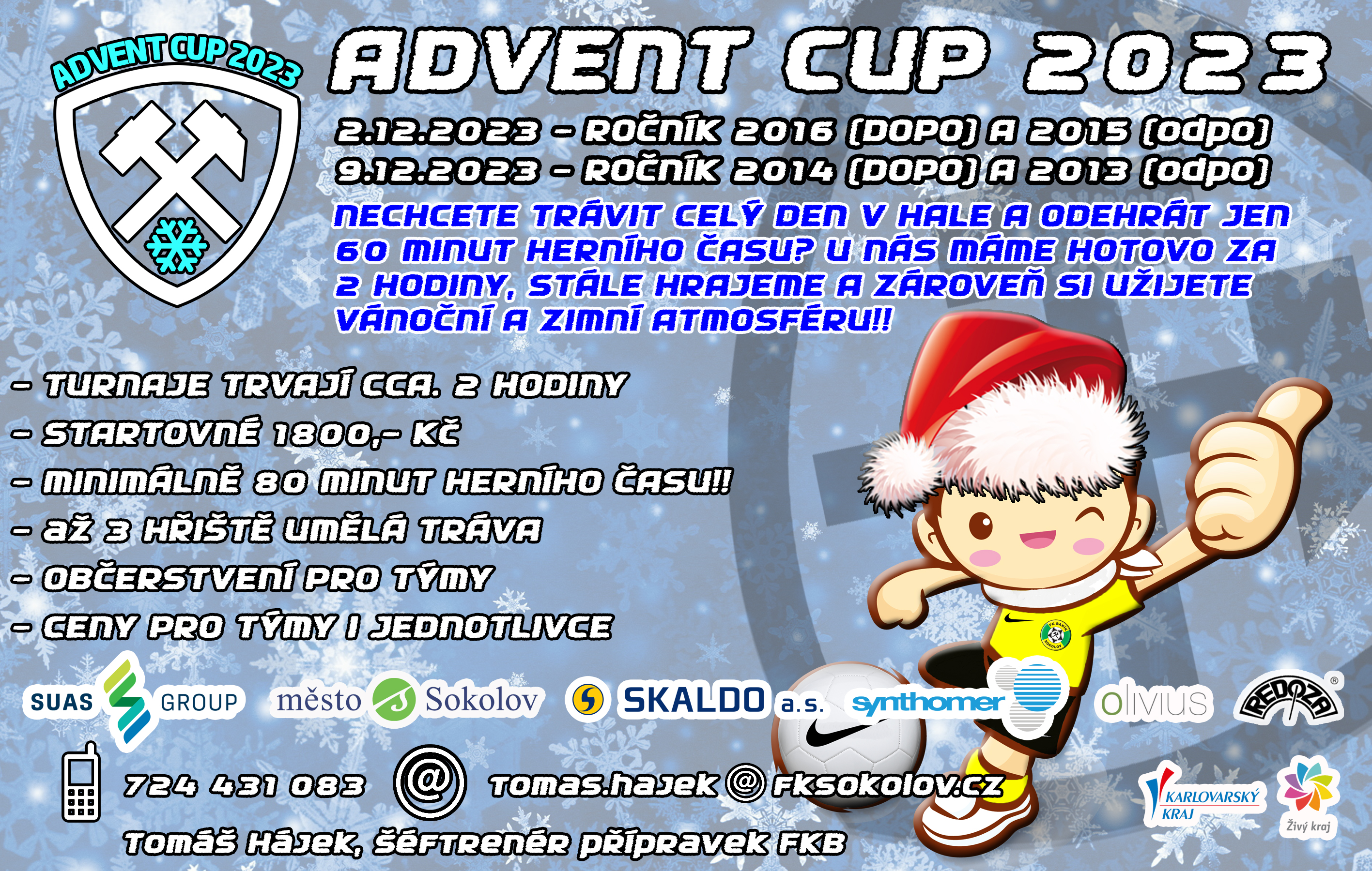Pozvánka na Advent Cup 2023
